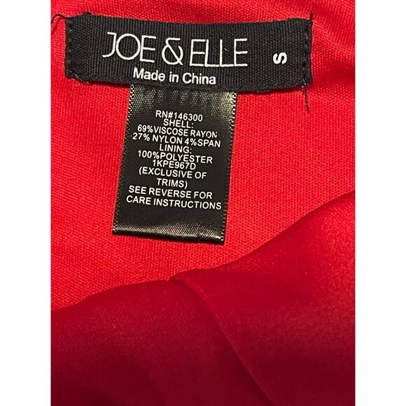 Joe & Elle Sleeveless V-Neck Skater Dress With Back Zipper Size S - Picture 10 of 10